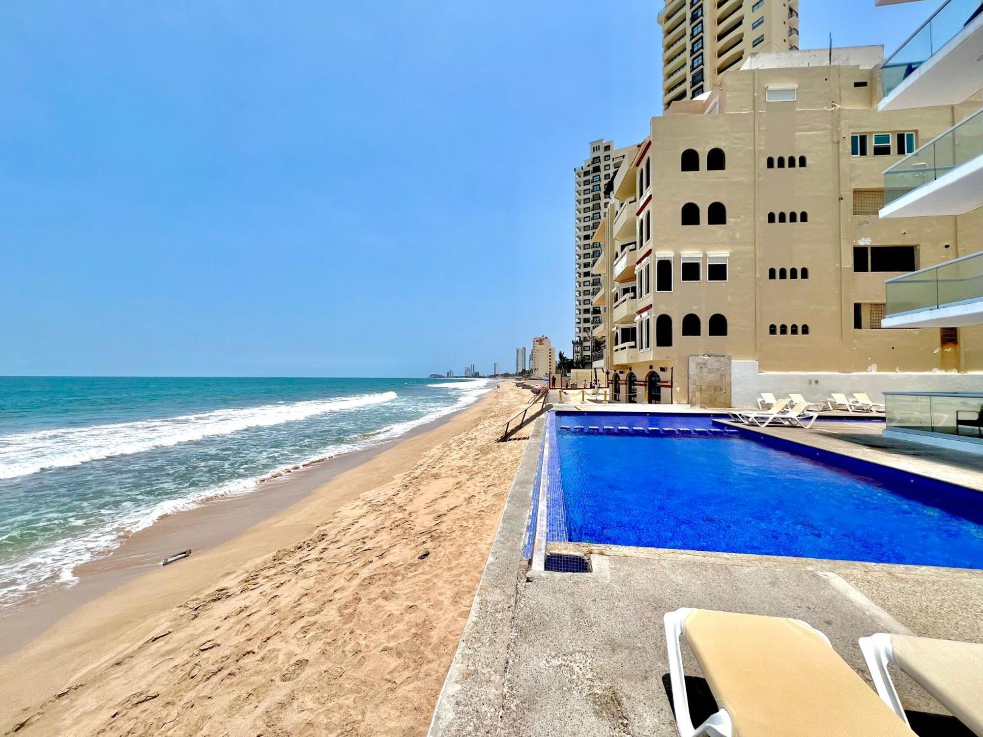 Apartament Marina Del Sol 402 Vista Al Mar Mazatlán Zewnętrze zdjęcie