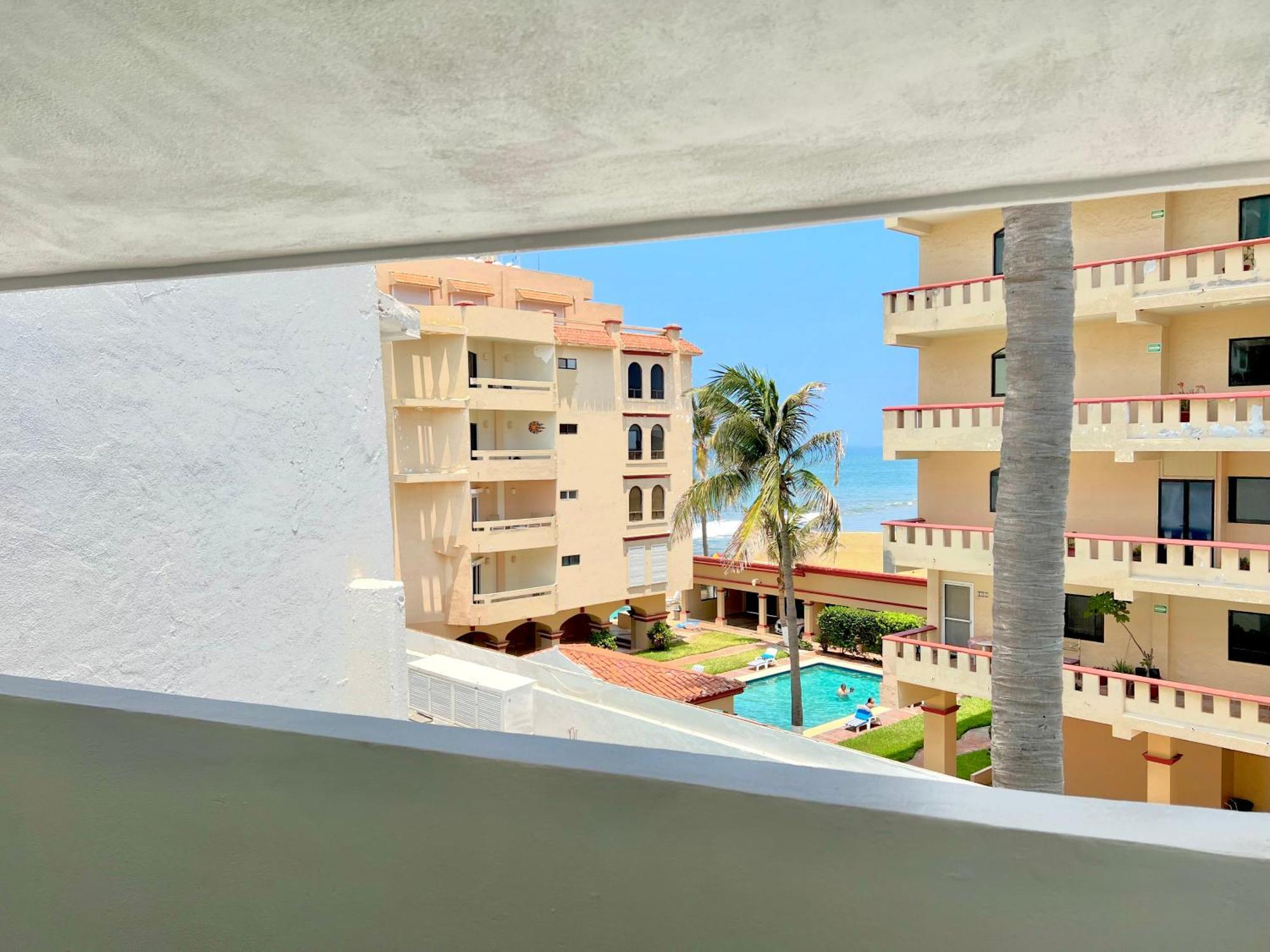 Apartament Marina Del Sol 402 Vista Al Mar Mazatlán Zewnętrze zdjęcie