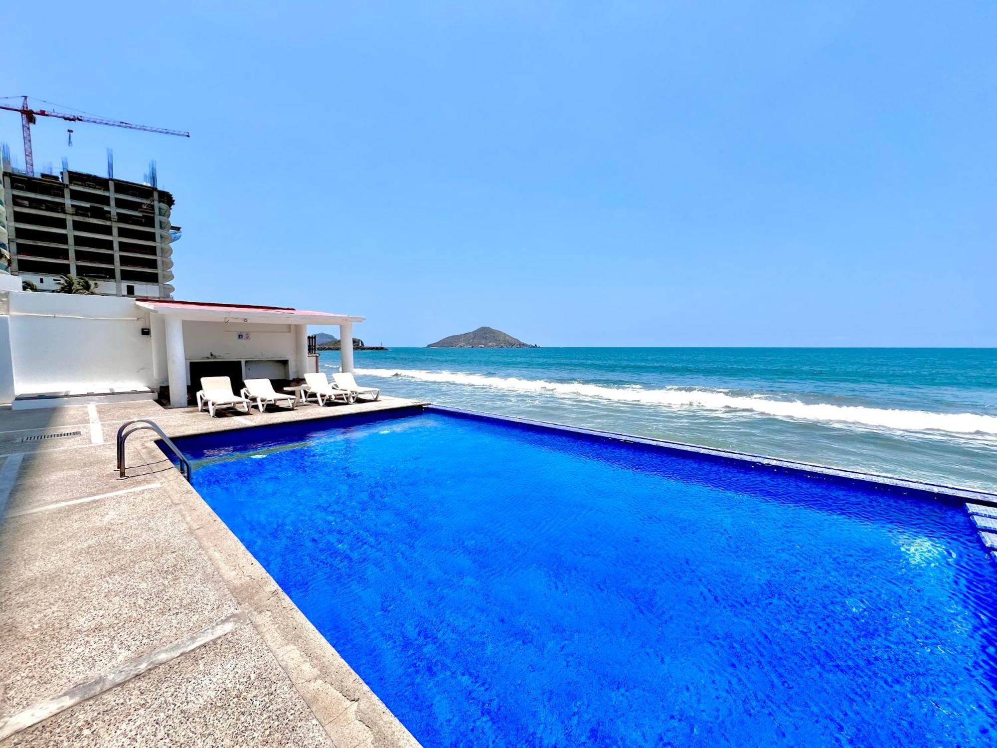 Apartament Marina Del Sol 402 Vista Al Mar Mazatlán Zewnętrze zdjęcie