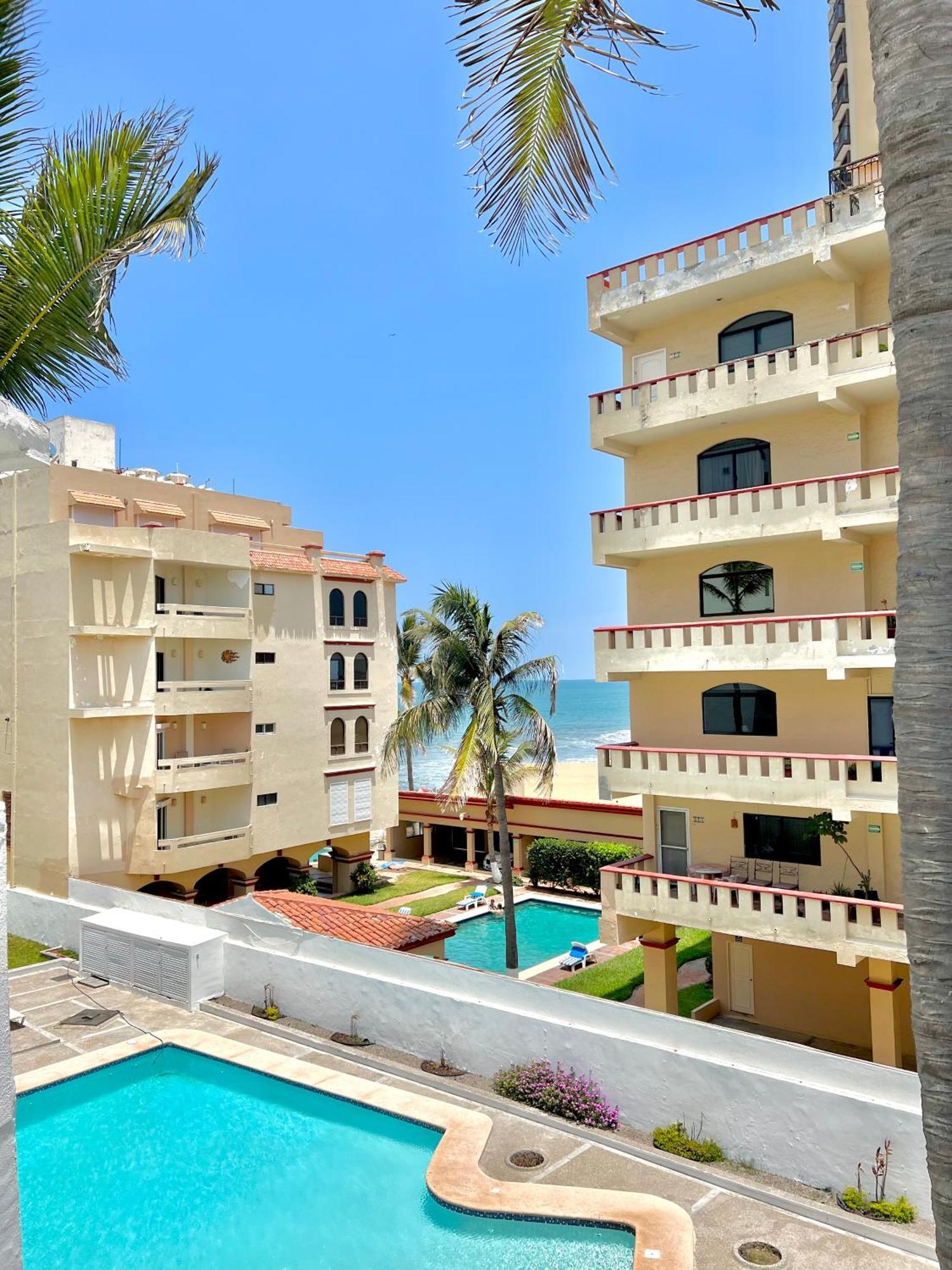 Apartament Marina Del Sol 402 Vista Al Mar Mazatlán Zewnętrze zdjęcie
