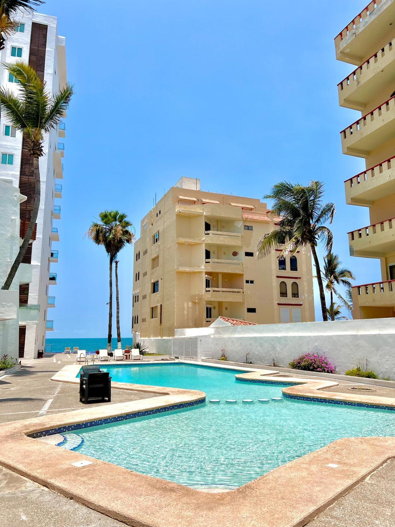 Apartament Marina Del Sol 402 Vista Al Mar Mazatlán Zewnętrze zdjęcie