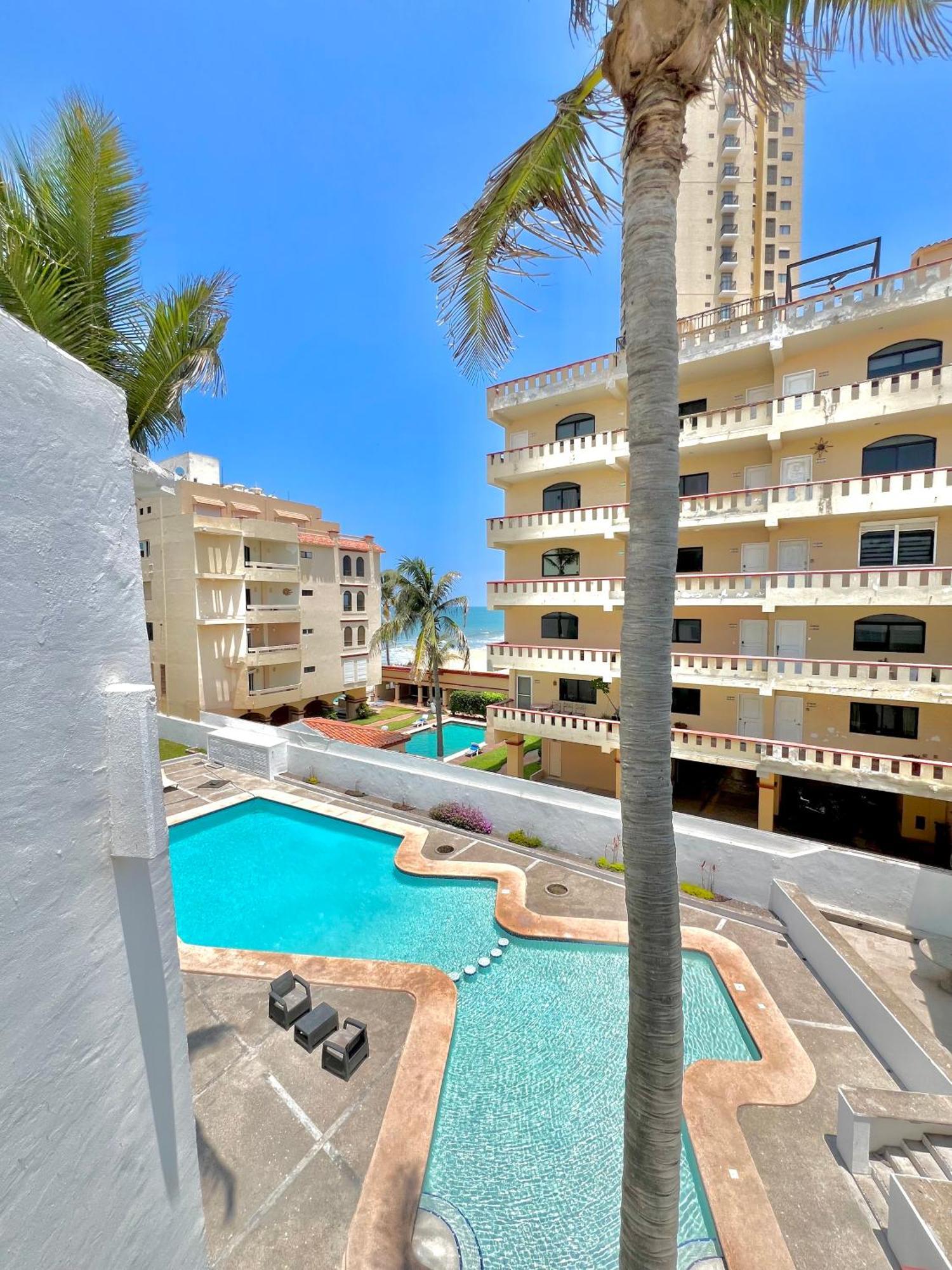 Apartament Marina Del Sol 402 Vista Al Mar Mazatlán Zewnętrze zdjęcie